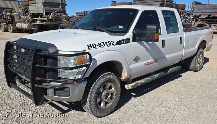 image for item DJ0853 2014 Ford F350 Super Duty XL Crew Cab pickup truck