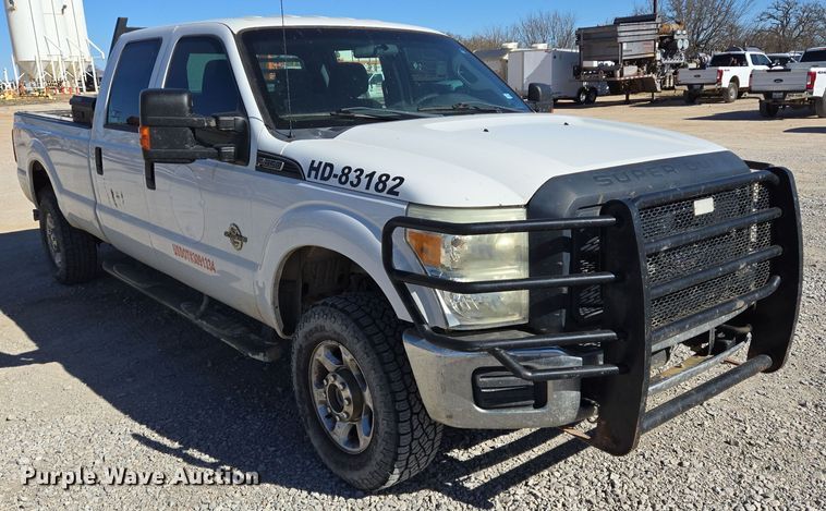 image for item DJ0853 2014 Ford F350 Super Duty XL Crew Cab pickup truck