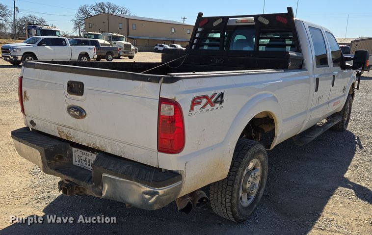 image for item DJ0853 2014 Ford F350 Super Duty XL Crew Cab pickup truck