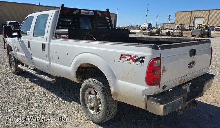 image for item DJ0853 2014 Ford F350 Super Duty XL Crew Cab pickup truck