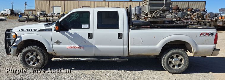 image for item DJ0853 2014 Ford F350 Super Duty XL Crew Cab pickup truck