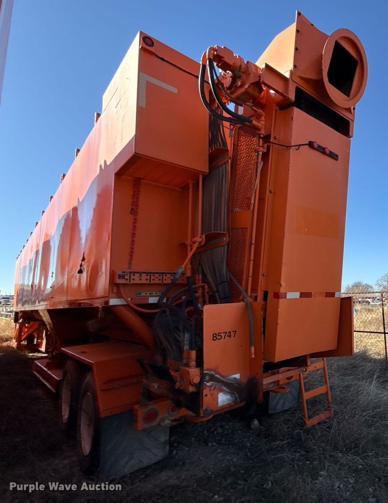 image for item DJ0854 2014 NOV Appco FS-30 frac sander trailer