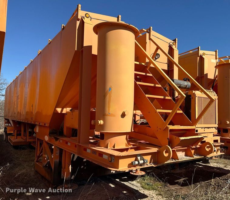 image for item DJ0856 2010 NOV Appco FS-30 frac sander trailer