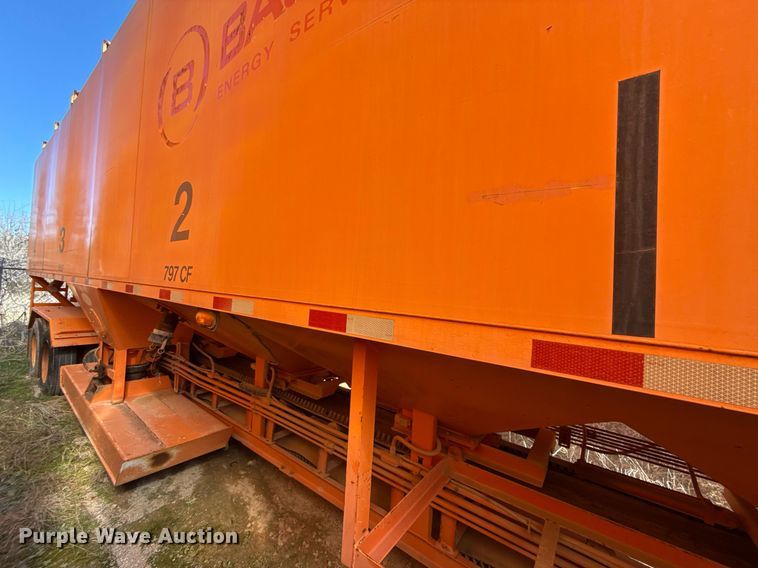 image for item DJ0857 2011 NOV Appco FS-30 frac sander trailer