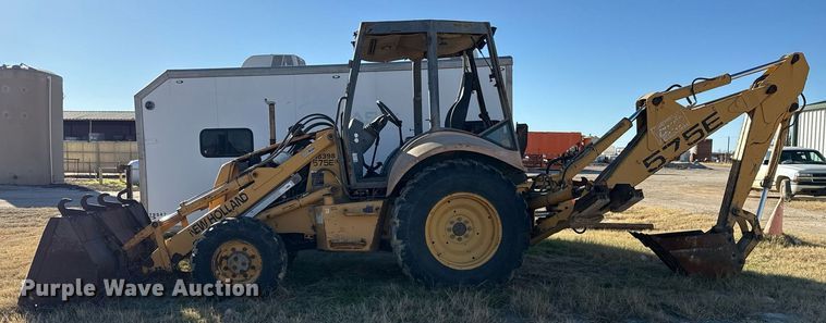 image for item DJ0872 1999 New Holland 575E backhoe
