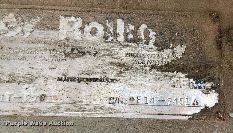 image for item DJ0881 2014 NOV Rolligon HT-270 hydration unit