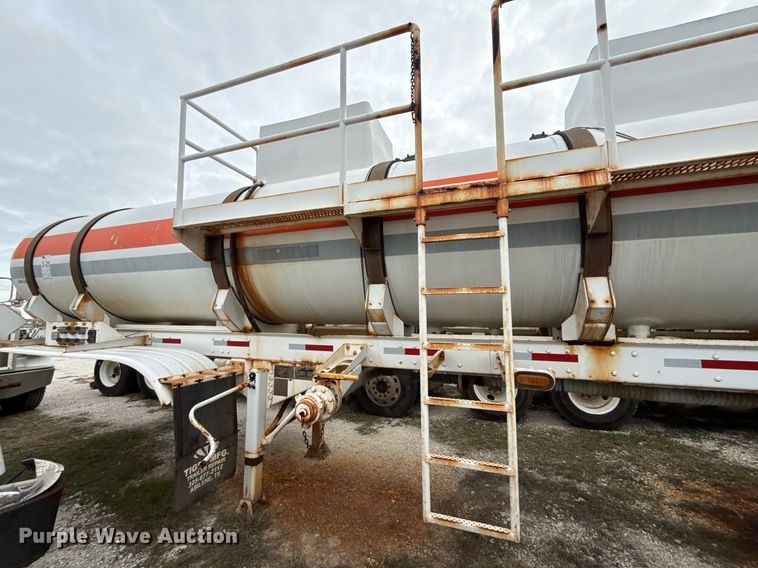 image for item DJ0892 2014 Tiger acid tank trailer