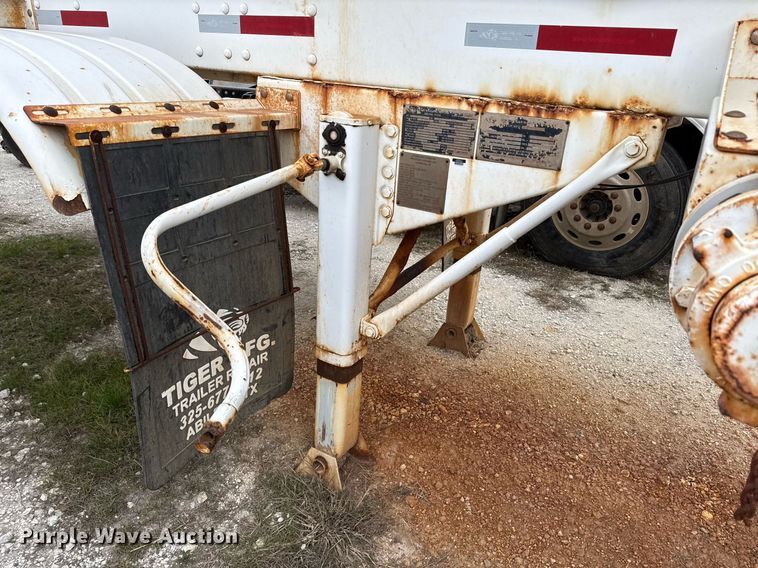 image for item DJ0892 2014 Tiger acid tank trailer