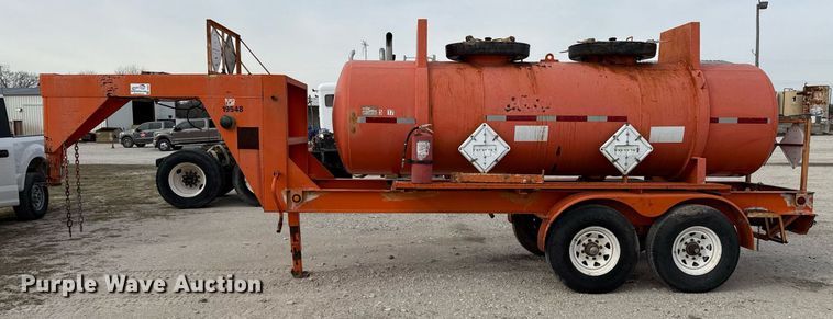 image for item DJ0894 2004 Shop built acid tank trailer