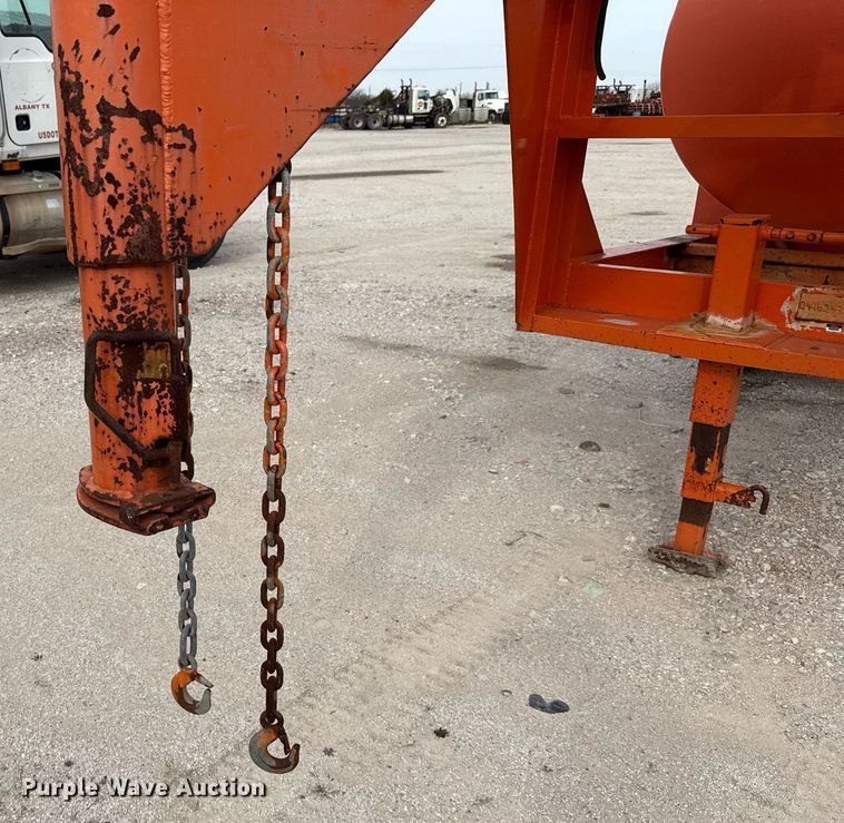 image for item DJ0894 2004 Shop built acid tank trailer