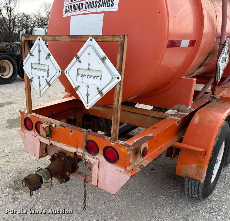 image for item DJ0894 2004 Shop built acid tank trailer