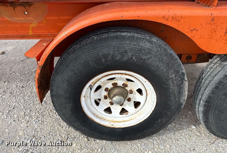 image for item DJ0894 2004 Shop built acid tank trailer