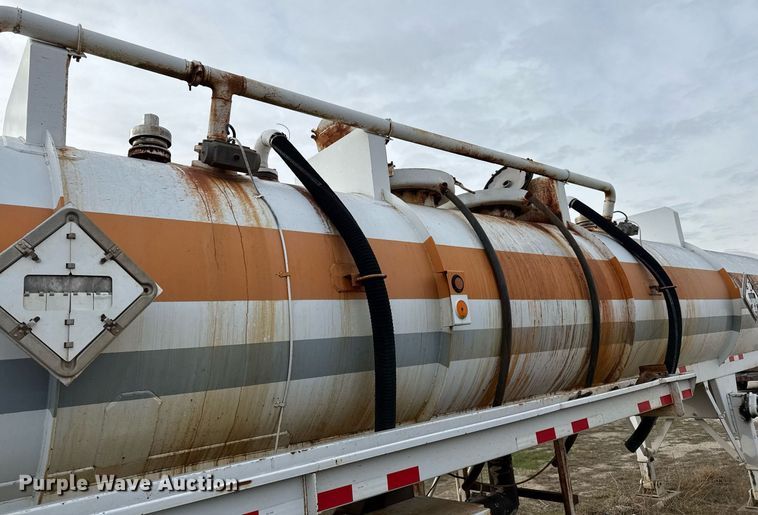 image for item DJ0895 2011 Overland acid tank trailer