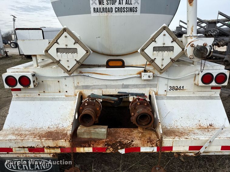 image for item DJ0895 2011 Overland acid tank trailer