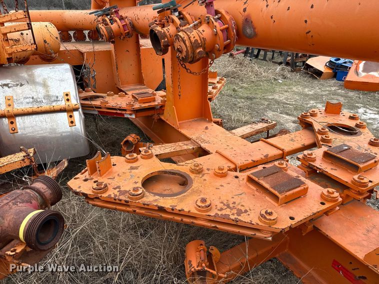 image for item DJ0906 2014 Fortune Homes Corp MTA-42S-12P-3L-001 frac manifold trailer