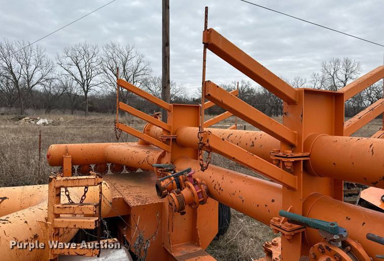 image for item DJ0906 2014 Fortune Homes Corp MTA-42S-12P-3L-001 frac manifold trailer