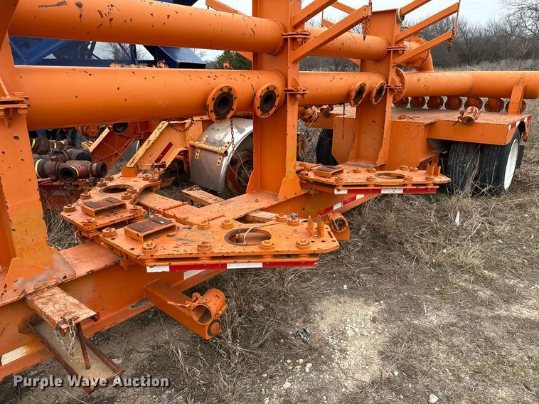 image for item DJ0906 2014 Fortune Homes Corp MTA-42S-12P-3L-001 frac manifold trailer