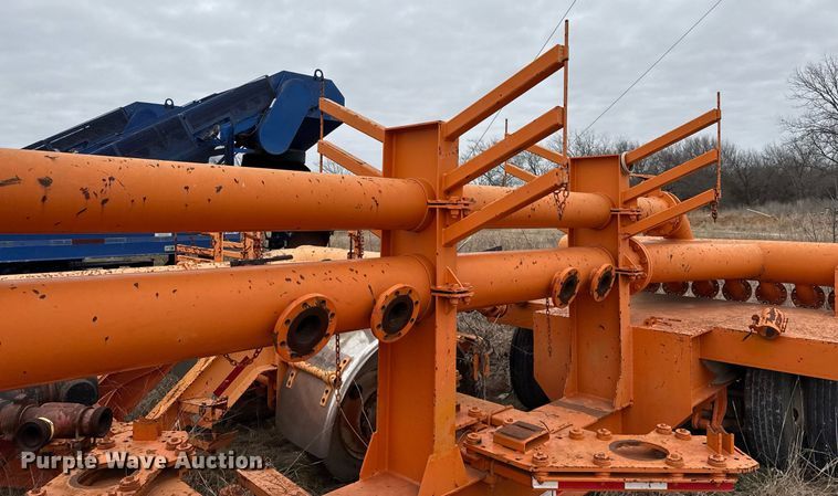 image for item DJ0906 2014 Fortune Homes Corp MTA-42S-12P-3L-001 frac manifold trailer