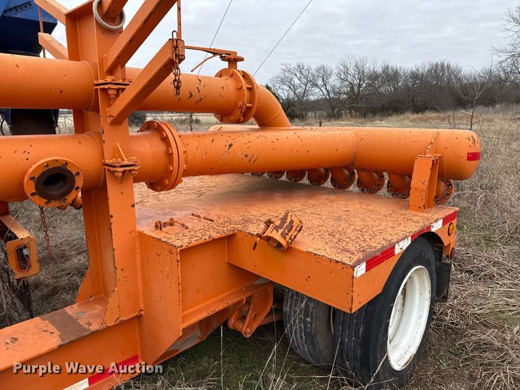 image for item DJ0906 2014 Fortune Homes Corp MTA-42S-12P-3L-001 frac manifold trailer