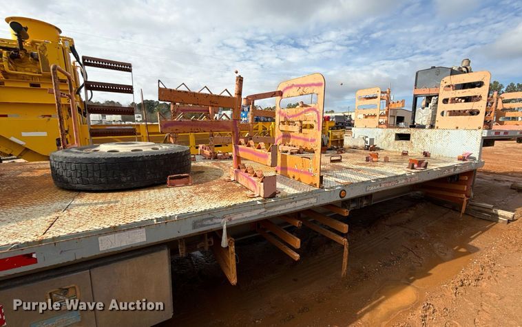 image for item DO2647 2012 Shop built drop deck oilfield trailer