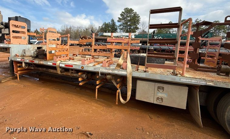 image for item DO2647 2012 Shop built drop deck oilfield trailer