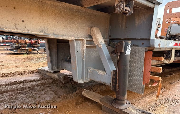 image for item DO2647 2012 Shop built drop deck oilfield trailer