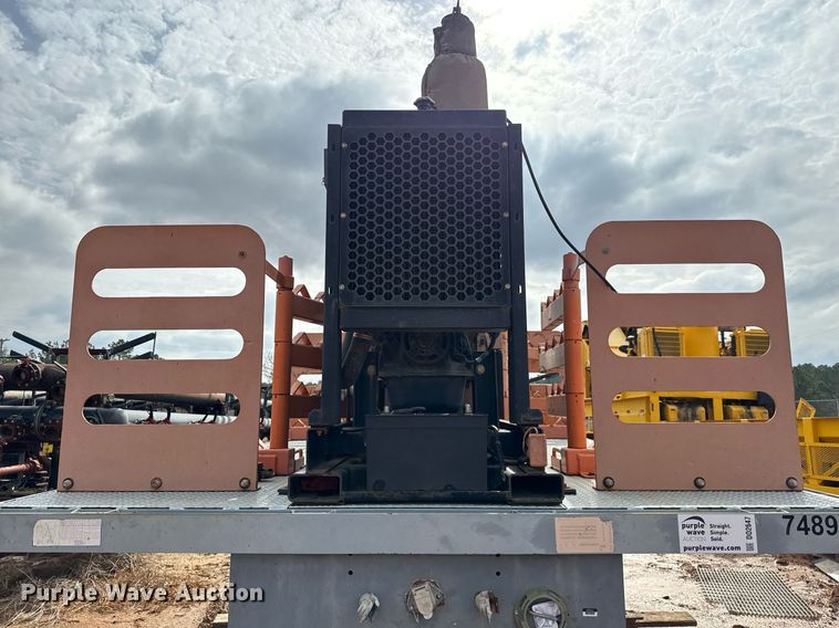 image for item DO2647 2012 Shop built drop deck oilfield trailer