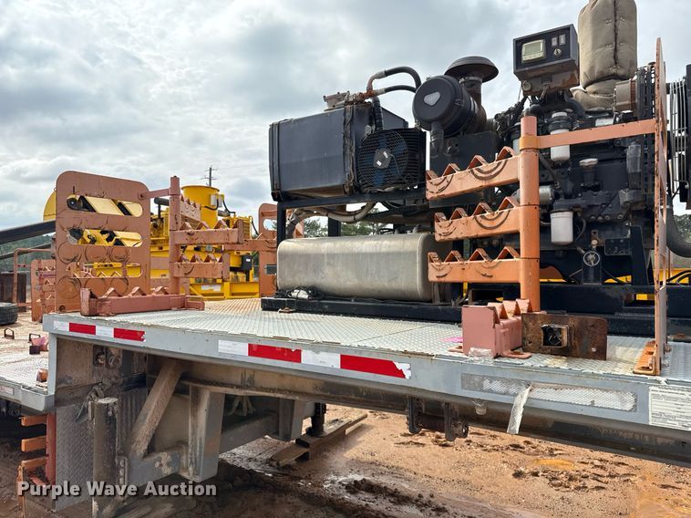 image for item DO2647 2012 Shop built drop deck oilfield trailer