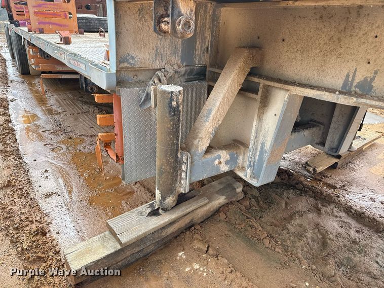 image for item DO2647 2012 Shop built drop deck oilfield trailer