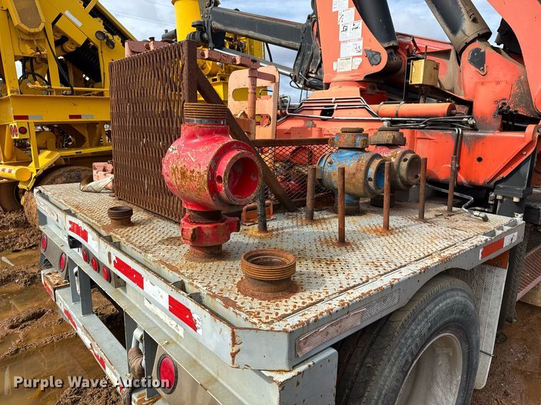 image for item DO2647 2012 Shop built drop deck oilfield trailer