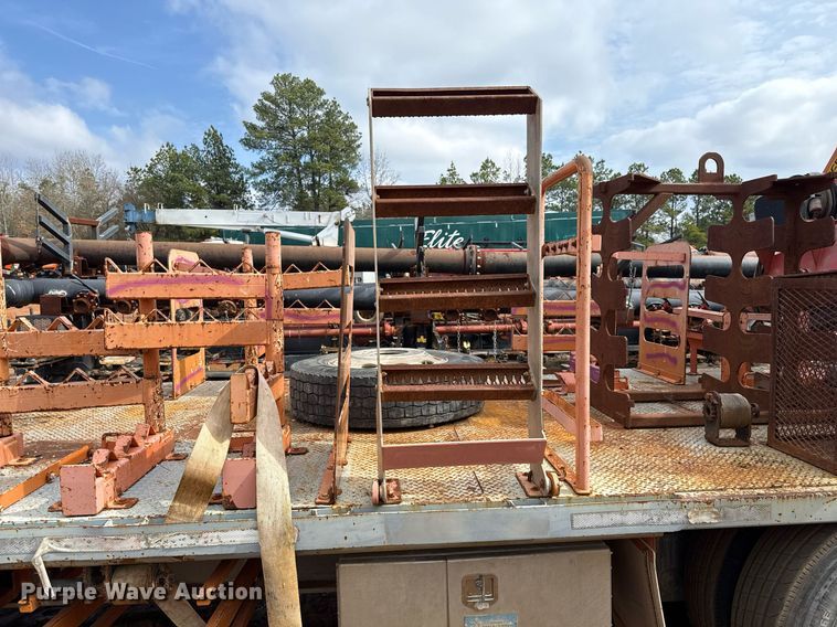 image for item DO2647 2012 Shop built drop deck oilfield trailer