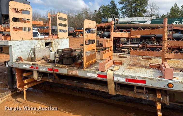 image for item DO2647 2012 Shop built drop deck oilfield trailer