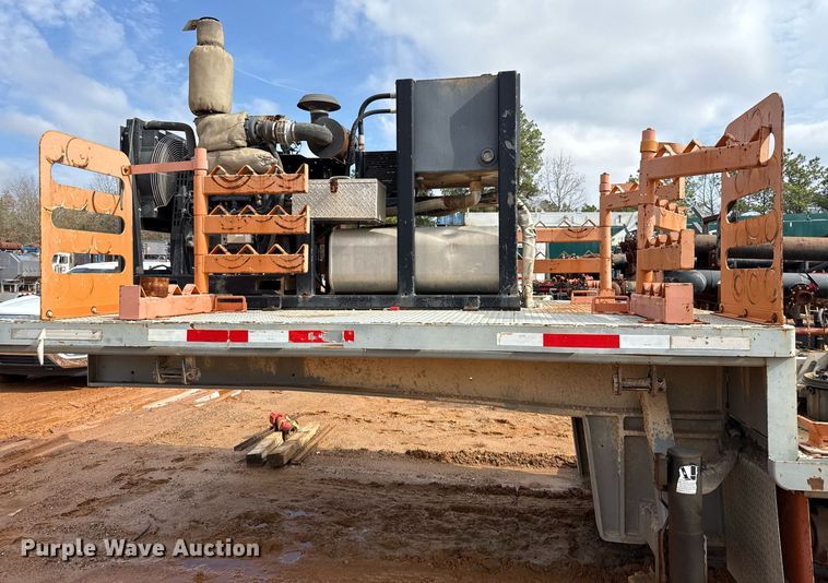 image for item DO2647 2012 Shop built drop deck oilfield trailer