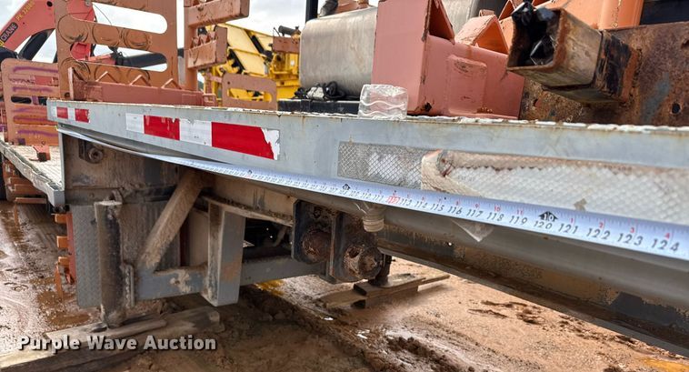 image for item DO2647 2012 Shop built drop deck oilfield trailer