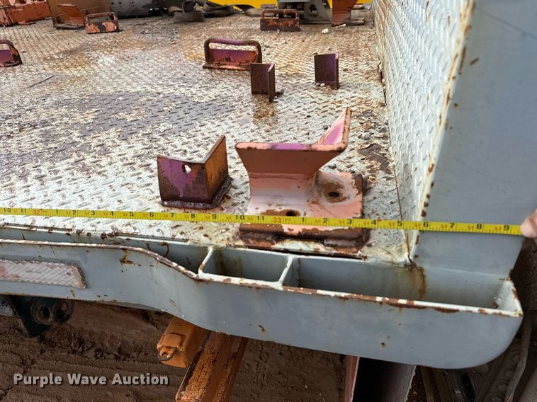 image for item DO2647 2012 Shop built drop deck oilfield trailer