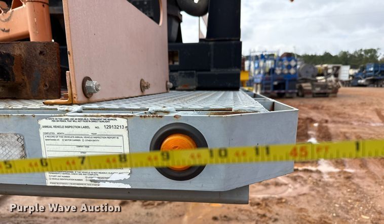 image for item DO2647 2012 Shop built drop deck oilfield trailer