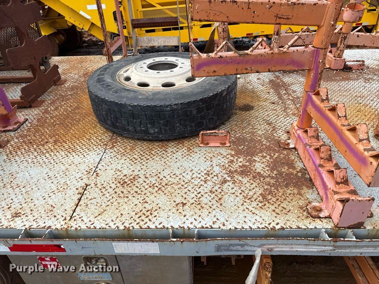 image for item DO2647 2012 Shop built drop deck oilfield trailer