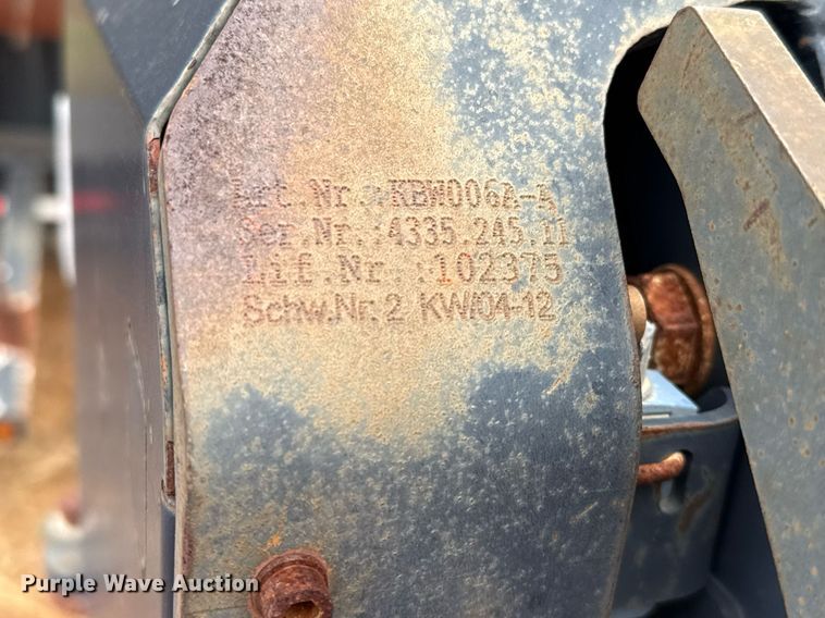 image for item DO2647 2012 Shop built drop deck oilfield trailer