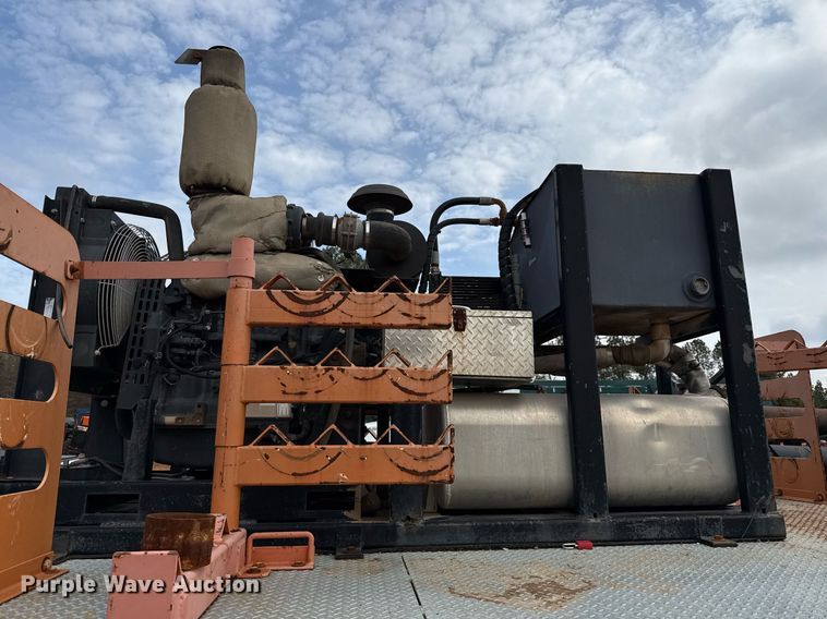 image for item DO2647 2012 Shop built drop deck oilfield trailer