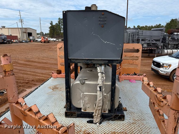 image for item DO2647 2012 Shop built drop deck oilfield trailer