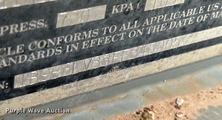 image for item DO2658 2014 Blackstone NOV Rolligon hydration unit