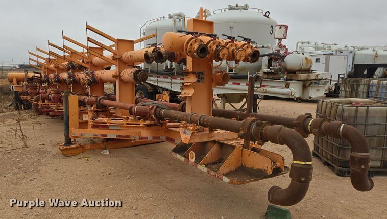 image for item DP6122 2011 Phoinix Global frac manifold trailer