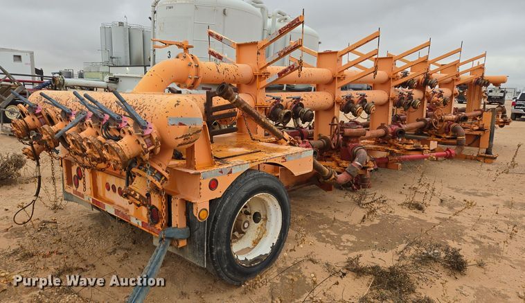 image for item DP6122 2011 Phoinix Global frac manifold trailer