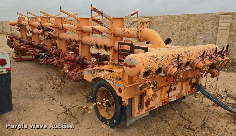 image for item DP6122 2011 Phoinix Global frac manifold trailer