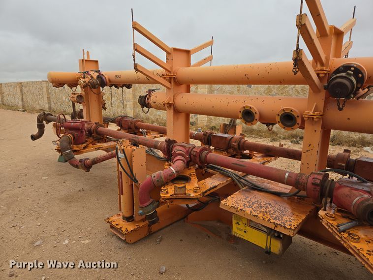 image for item DP6122 2011 Phoinix Global frac manifold trailer