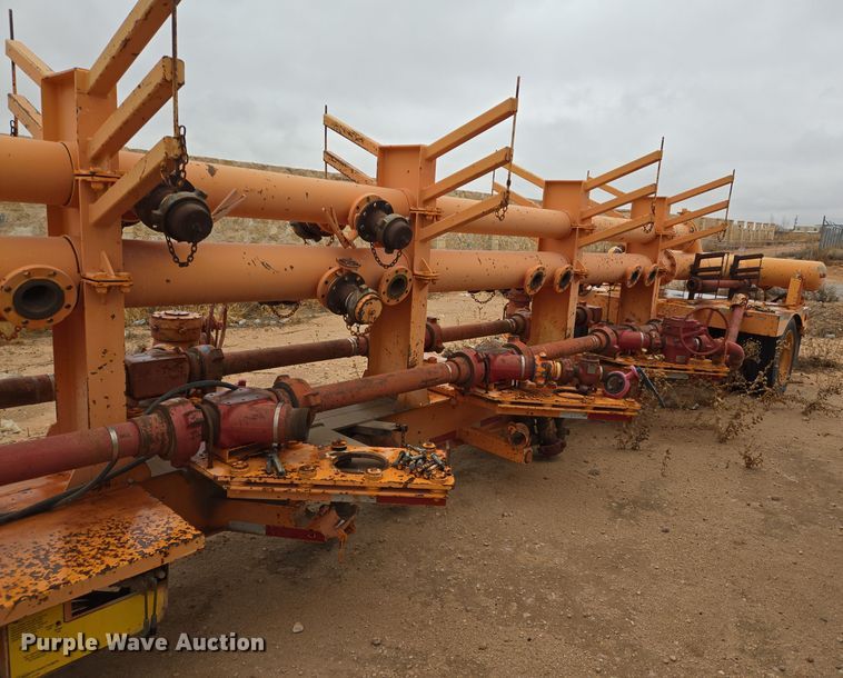 image for item DP6122 2011 Phoinix Global frac manifold trailer