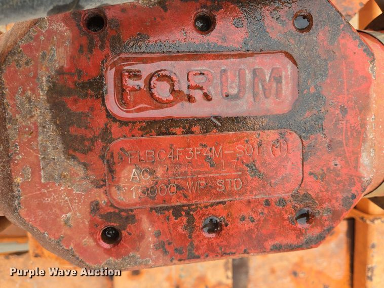 image for item DP6122 2011 Phoinix Global frac manifold trailer