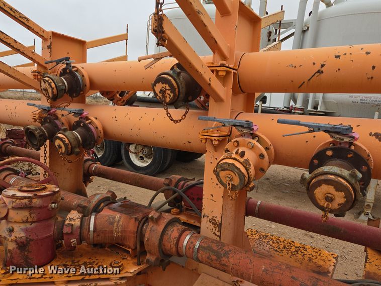 image for item DP6122 2011 Phoinix Global frac manifold trailer