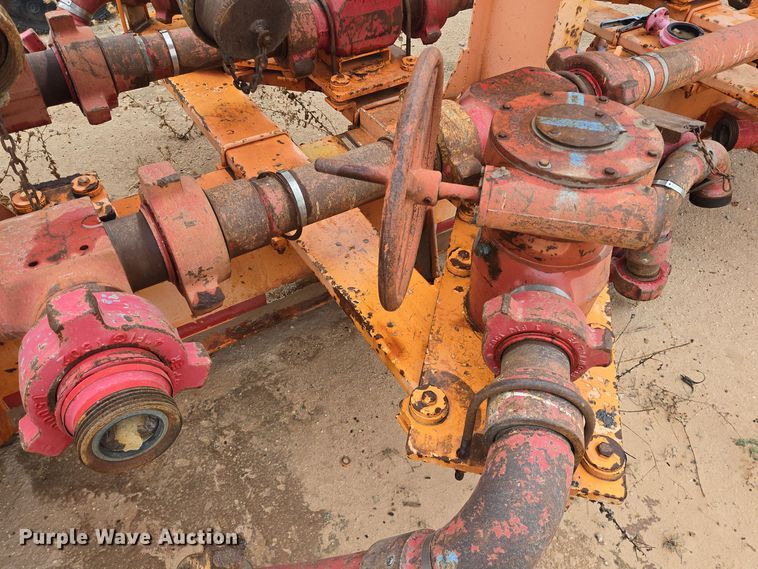 image for item DP6122 2011 Phoinix Global frac manifold trailer