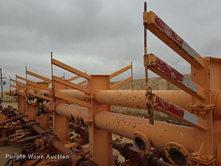 image for item DP6122 2011 Phoinix Global frac manifold trailer